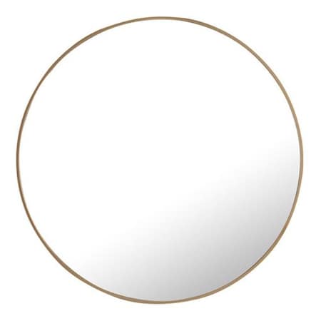 Elegant Lighting MR4042BR 36 In. Eternity Metal Frame Round Mirror; Brass